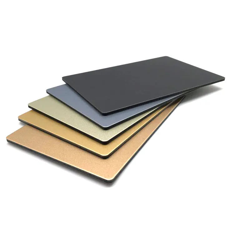 B1 Fire Resistant Aluminum Composite Panel Wall Cladding Exterior Sheet Metal Construction Materials