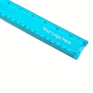 Reglas Flexibles Rectas de Plástico con Logotipo OEM de 10 cm, 15 cm, 20 cm y 30 cm para Material Escolar - Product Image 1