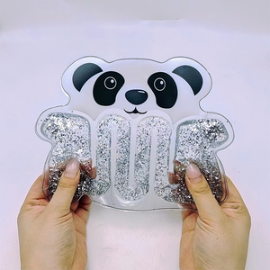 2024 New Hand Pinch Vent Water Pipe Strip Fidget Stress Relief Toy Glitter <b>Squishy</b> Tubes Autism Sensory Toys - Product Image 5