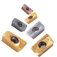 Vente en gros d'usine Plaquettes de fraisage CNC APMT1135PDER H2 Noir pour pièces universelles en acier R08 Outils de coupe en carbure Chine Lot de 10