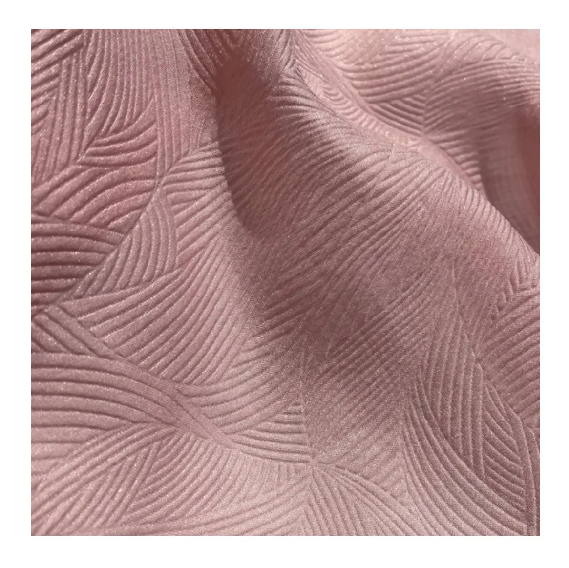 Тисненая Мягкая дышащая ткань из органзы с узором морщин 100% нейлоновая тканая ткань для женщин вечерние платья Сумки шторы