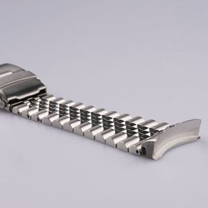 22mm 316L Acier Inoxydable Solide Argent <span class=keywords><strong>Jubilé</strong></span> Remplacement Montre-<span class=keywords><strong>Bracelet</strong></span> <span class=keywords><strong>Bracelet</strong></span> De Luxe Fin Courbé pour <span class=keywords><strong>Seiko</strong></span> <span class=keywords><strong>5</strong></span> SRPD53K1 - Product Image 3