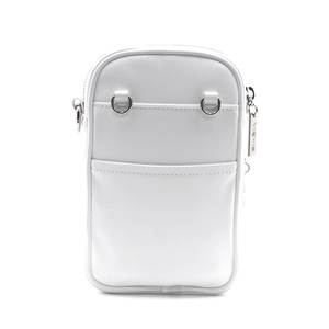 Pochette pour téléphone Easy Size, sac bandoulière avec polyuréthane brillant pour un look métallique élégant, parfait pour les sorties nocturnes - Product Image 6