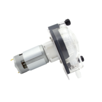 Pompe doseuse péristaltique micro LEFOO LFP403DB 24V 12V à commande CC, débit élevé 2900 min/ml pour système de dosage de traitement de l'eau