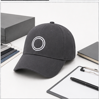 Casquette de baseball promotionnelle 6 panneaux en polyester réglable, personnalisable de luxe, échantillonnage rapide, service de logo OEM, pour uniformes de personnel et acheteurs