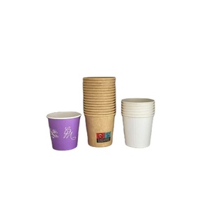 Gobelets jetables durables en papier isolant pour café, thé, eau chaude, boissons, smoothies – Idéal pour les promotions et réunions - Product Image 1