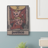 Offre Spéciale Quantité Limitée : Griffoir Mural Vertical pour Chat, Cadre Photo Artistique, Protection de Meuble, Jouet d'Intérieur pour Chat