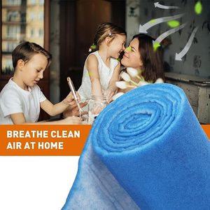 Trung Quốc Nhà máy sản xuất Giá vật liệu lọc <span class=keywords><strong>G4</strong></span> màu xanh Lọc bông chất liệu HEPA không khí nguyên liệu lọc bông - Product Image 4