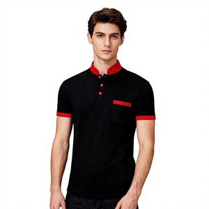 Uniformes de camarero para hostelería, overoles personalizados de manga corta, ropa de trabajo para restaurantes occidentales, de punto sólido de secado rápido, personalizados - Product Image 3