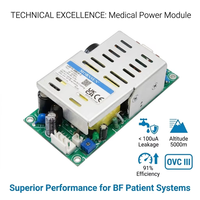Module d'alimentation médical Mornsun LO120-20B36MU 120W 36V 2.33-3.33A, entrée 85-264VAC/120-370VDC, refroidissement par air pour compteur d'énergie électrique