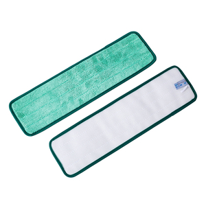 Vadrouille humide commerciale personnalisée en microfibre <span class=keywords><strong>Velcro</strong></span> torsadée tête de vadrouille en microfibre lavable et réutilisable vadrouille de nettoyage de sol plat - Product Image 6