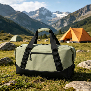 Bolsa de Viaje Personalizada al por Mayor con Logotipo, Bolsa de Lona Impermeable para Exteriores, Bolsa de Hombro de Alta Calidad con Oxford Resistente y Cierre - Product Image 5