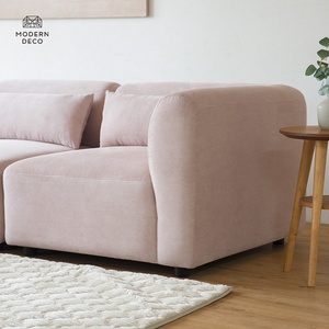 <span class=keywords><strong>Soggiorno</strong></span> personalizzato moderno divano modulare personalizzabile divano sezionale in velluto a coste per piccoli spazi mobili Premium Comfort - Product Image 6