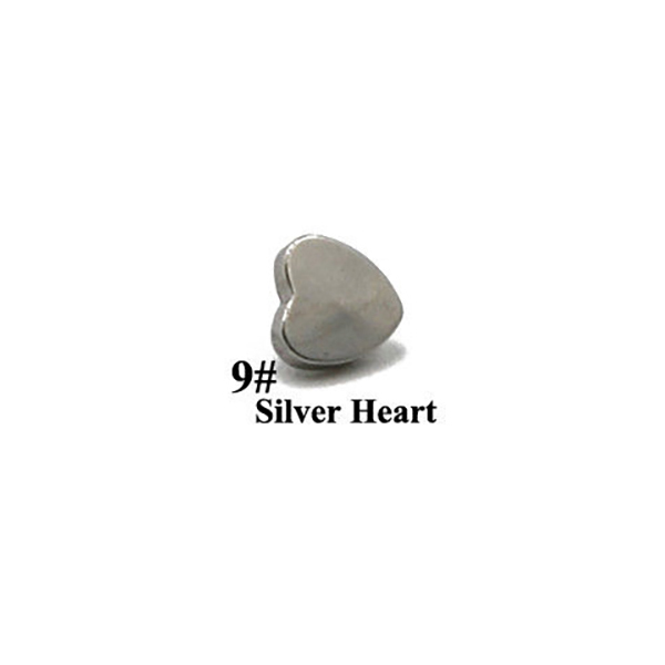 #9 argent Coeur
