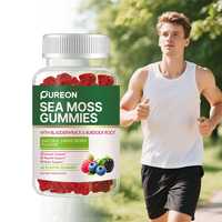 Gummies de mousse de mer Pureon OEM/ODM à marque privée, faibles en sucre, pour la détoxification, le soutien immunitaire et la thyroïde – Complément alimentaire