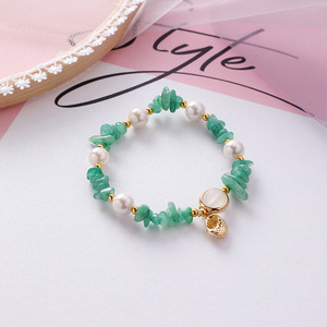 Venta al por mayor 7 Chakra curación Natural amatista cuarzo Natural agua dulce perla piedra semipreciosa abalorios <span class=keywords><strong>pulsera</strong></span> joyería - Product Image 3