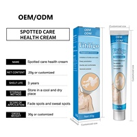 Crème corporelle OEM pour estomper les taches, éclaircir le teint et traiter le vitiligo, à base d'ingrédients chinois