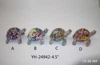 Personnalisé 3D Meilleure Vente Tortue Statue pour la Décoration Intérieure Souvenir Touristique Polyrésine Tortues de Mer Statue Résine Tortue Figurine Tortue
