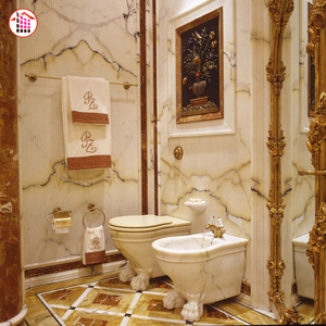 Piastrelle in Marmo Calacatta Gold Viola Italiano per Pareti <span class=keywords><strong>e</strong></span> Pavimenti del Bagno - Product Image 4