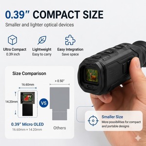 TDO 0,39-Zoll OLED Mikro-Display 1024x768 600-Nit Micro Red Dot Sight 2-MOA 10-K-Stunden-Akku Shake Awake IP67 Zielfernrohr - Product Image 4