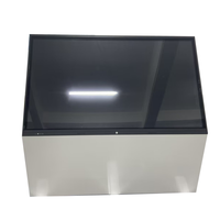 Kiosco de PC con panel de PC industrial personalizado 43 55 56 86 pulgadas quiosco de autoservicio de fábrica de exhibición de publicidad todo en uno