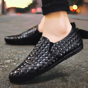 Scarpe Casual Estive da Guida per <span class=keywords><strong>Uomo</strong></span> <span class=keywords><strong>Taglia</strong></span> <span class=keywords><strong>46</strong></span> con Chiusura Slip-on Tendenza Moda Calzature Maschili - Product Image 2
