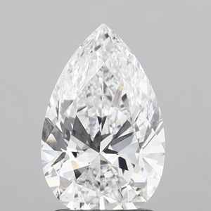 Moissanite Premium 1,50 carat, taille poire brillante, pierre blanche lâche avec un éclat exceptionnel pour la création de bijoux fins sur mesure de luxe - Product Image 3