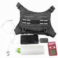 Chaleco Táctico Deportivo para Exteriores con Cierre de Cremallera, Impermeable, para Ciclismo, Maratón, Running y Actividades al Aire Libre