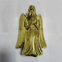 H9043 Asas de plástico para ataúdes, Accesorios Funerarios, Herrajes de esquina Angel Corner, Suministros al por mayor, Accesorios decorativos para ataúdes y féretros