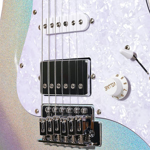 Chitarra Elettrica Solid Body Ternetang con Pickup Humbucker Alnico, Manico in Acero, 22 Tasti, Corde D'Addario XL120, Selettore a 5 Posizioni - Product Image 3