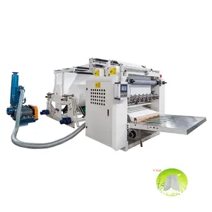 Automatic facial tissue producing machine