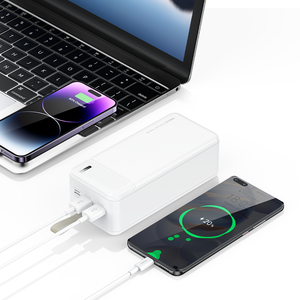 แบตสำรองแบบพกพา50000มิลลิแอมป์ต่อชั่วโมงชาร์จเร็วสำหรับโทรศัพท์มือถือ <span class=keywords><strong>iPhone</strong></span> พร้อมเอาต์พุต USB คู่ - Product Image 2