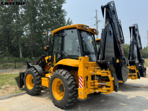 รถตักล้อยาง Shandong New China Laituo 4CX พร้อมเครื่องยนต์ดีเซลยี่ห้อ Yuchai  พร้อมอุปกรณ์เสริมเคลื่อนที่  ขนาดบุ้งกี๋ 1.2  กำลัง 75 กิโลวัตต์ - Product Image 3