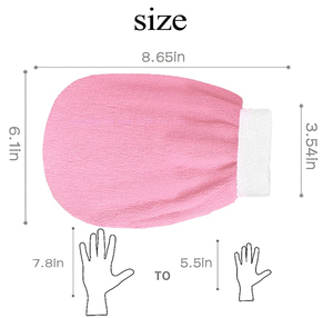 150d Enkele Viscose Marokko Exfoliërende Kessa-Handschoen Exfoliërende Body Marokko Badhandschoen Hammam Scrub Handschoen - Product Image 3