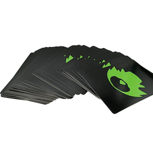 Yüksek kaliteli özelleştirilebilir iskambil kartları mat Tuck kutusu 54-Card seti için tamamen kendi logosu dahil özelleştirilmiş - Product Image 3