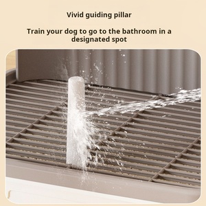 <span class=keywords><strong>Toilette</strong></span> écologique pour chiens de petite taille et chiots, anti-crottes et anti-urine, bac à litière pour animaux de compagnie en PP, contrôle efficace des odeurs, style tiroir pour Teddy - Product Image 4