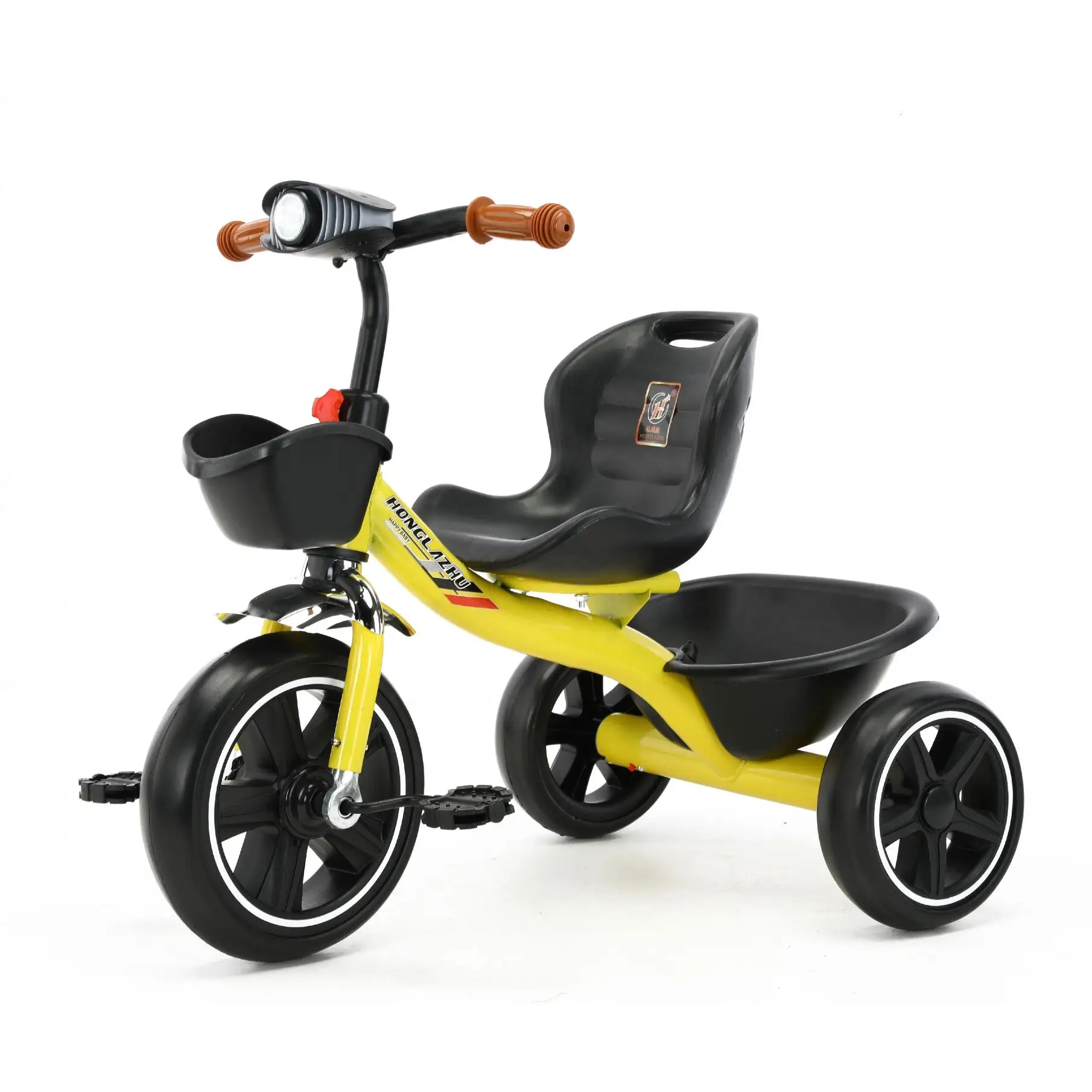 Meist verkaufte Stadt Beliebte hübsche coole 3-Rad Kinder Fahrrad Trike mit Scheinwerfer Musik für Kleinkind Baby Happy Funny Riding Party