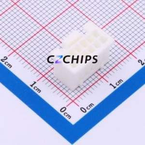 A2006HU-2x6P Housing (Wire-to-Board / Wire-to-Wire) P=2mm Connector ( Jack Structure: 2x6P )( Pitch: 2mm )( Number of Rows: 2 ) - Product Image 1