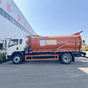China Howo 6 wheel 4x2 8000l Vacuum Sewage <b>Suction</b> Tank Truck Fecal <b>Suction</b> Vacuum Truck with Competitive Price - Product Image 5