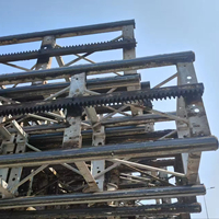 Gebrauchte Zoomlion Passenger Lifter Elevator Bau aufzug mit Motor und Getriebe als Kern komponenten