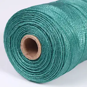 Yüksek mukavemetli PE/PP/Polyester/naylon plastik bükülmüş/örgülü çok Filament halat/balya/paketleme hattı/iplik/balıkçılık Net sicim