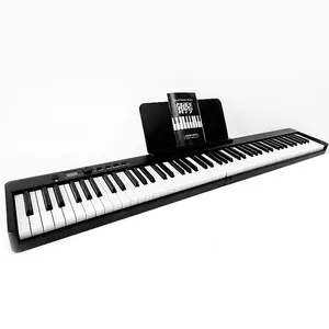 OEM 88 키 휴대용 접이식 성인 전자 피아노