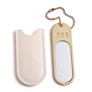 Astuccio Portatile in PU di Design, Borsa per Rossetto e Strumenti di Trucco, Piccolo Specchietto Tascabile Compatto - Product Image 1