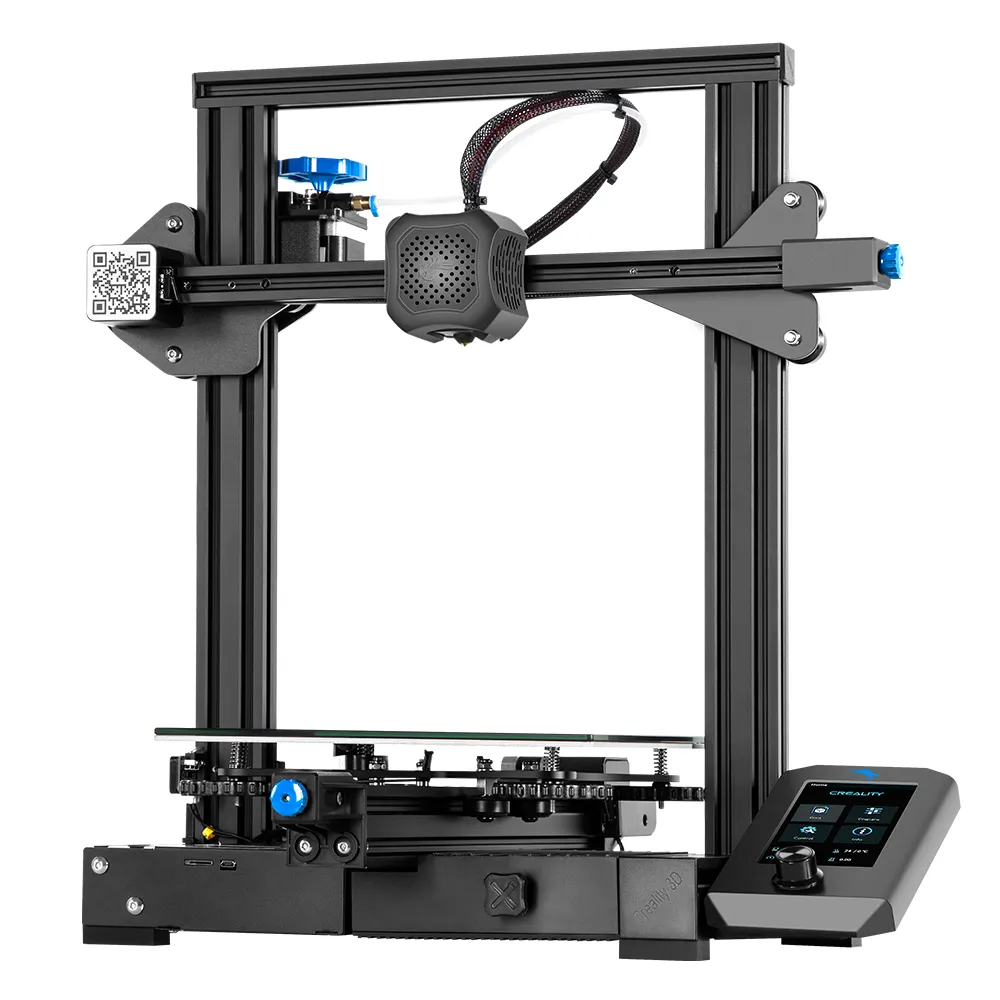 Высокое качество горячей продажи Ender-3 V2 новый пользовательский интерфейс дисплея трафаретная печать 3d принтер металла
