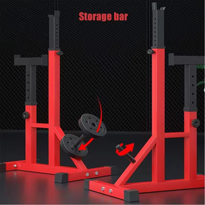 Équipement de musculation pour la maison AIchen, rack de squat réglable avec support pour haltères et rangement pour plaques - Product Image 3