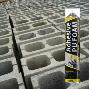 <span class=keywords><strong>Colle</strong></span> de construction micro-moussante en mousse adhésive de polyuréthane (<span class=keywords><strong>PU</strong></span>) à haute viscosité pour le collage de panneaux isolants muraux - Product Image 6