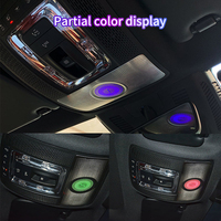 Lámpara de Techo LED de 64 Colores con Altavoz, Luz Ambiental de Lectura para Mercedes Benz Clase E W213