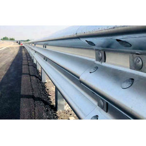 באיכות גבוהה חם לטבול מגולוון מעקה בטיחות Beam מחסום התרסקות כביש מחיר כביש בניית חומרים משמר רכבת - Product Image 4