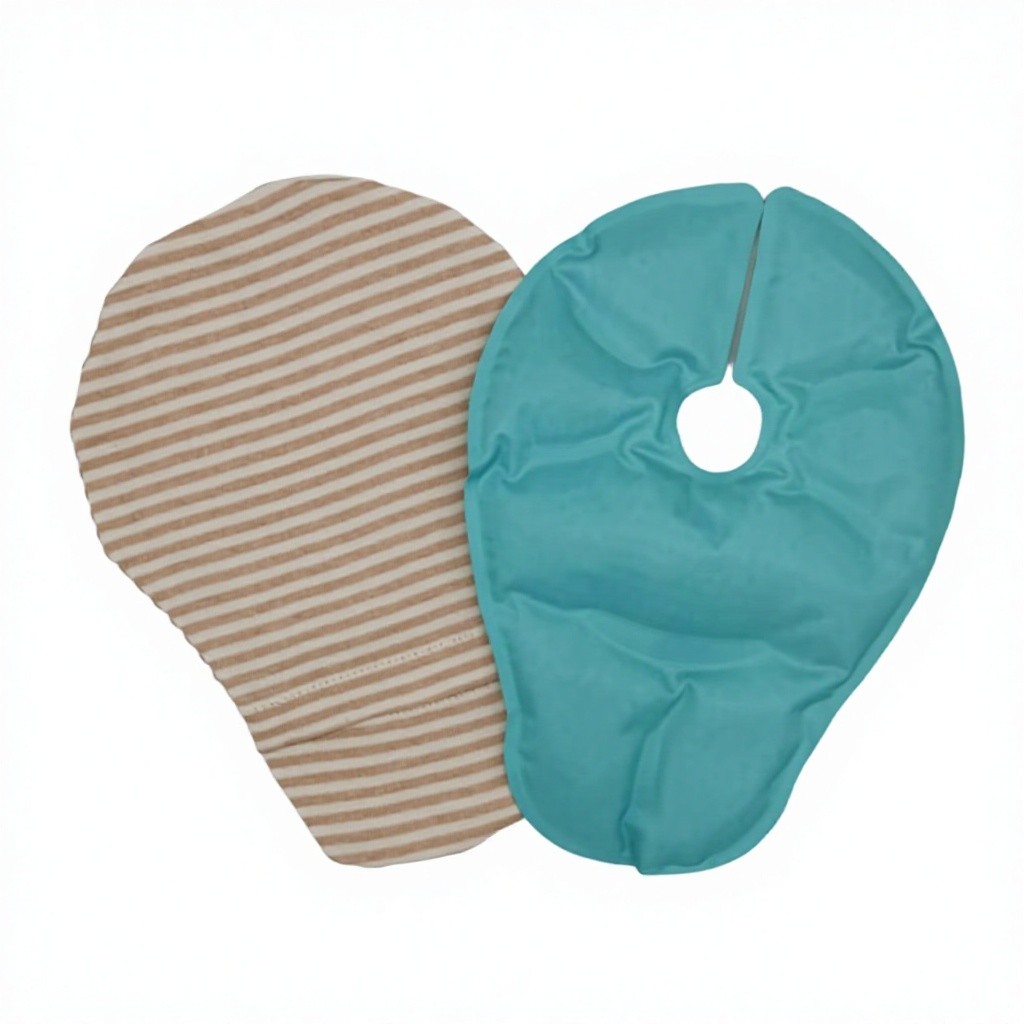 Breast Cold-Heat Compress Pad Dual-Use Cold and Heat Soft Nylon Material 25.5x18.2cm 240g