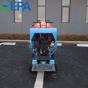 Máquina mezcladora de hormigón a precio de fábrica, gran oferta, mezcladora de hormigón de carga automática, mezcladora de hormigón sobre orugas - Product Image 1